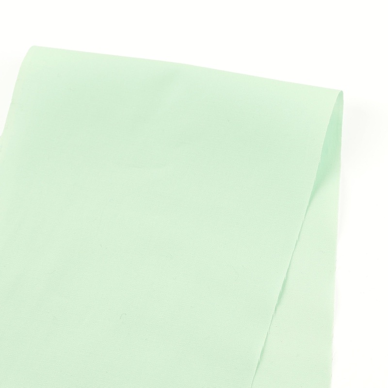 Stretch Cotton Poplin – Mint Ice Meterage
