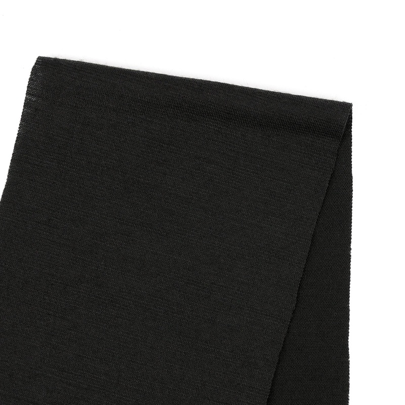 ZQ Merino / Recycled Poly – Black Meterage