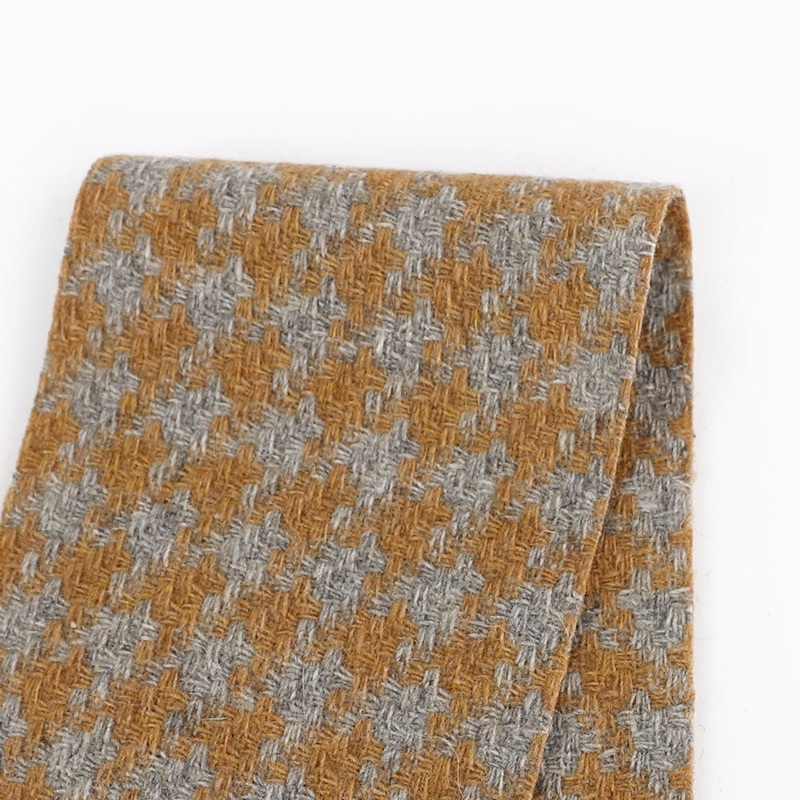 Wool Blend Houndstooth Coating – Hen Meterage