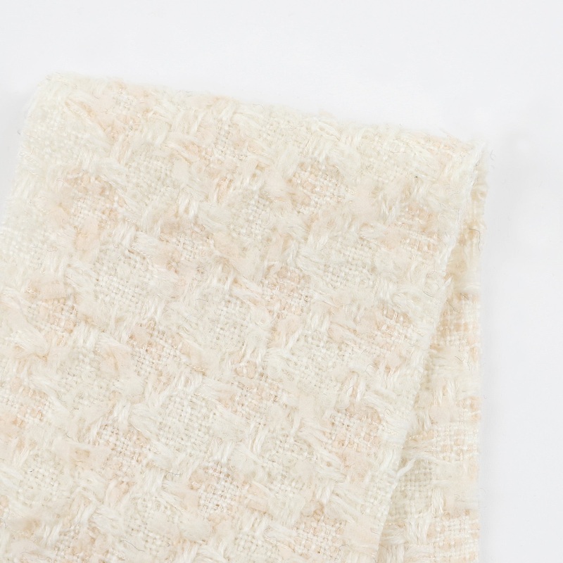 Wool Blend Tweed – Coconut Meterage