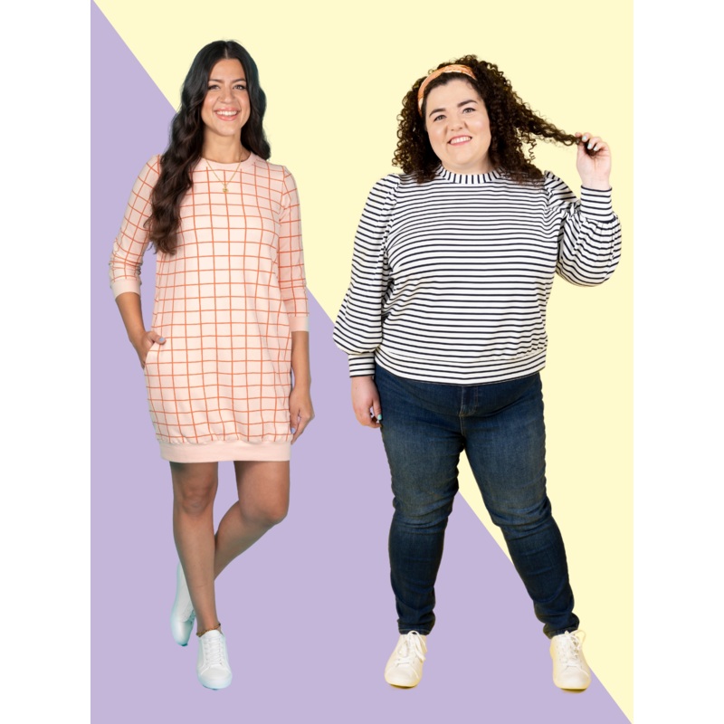 Tilly and the Buttons – Billie Sweatshirt & Dress