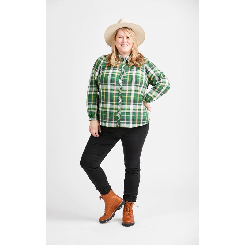 Cashmerette – Vernon Shirt – Sizes 0-16 & 12-32 0-16