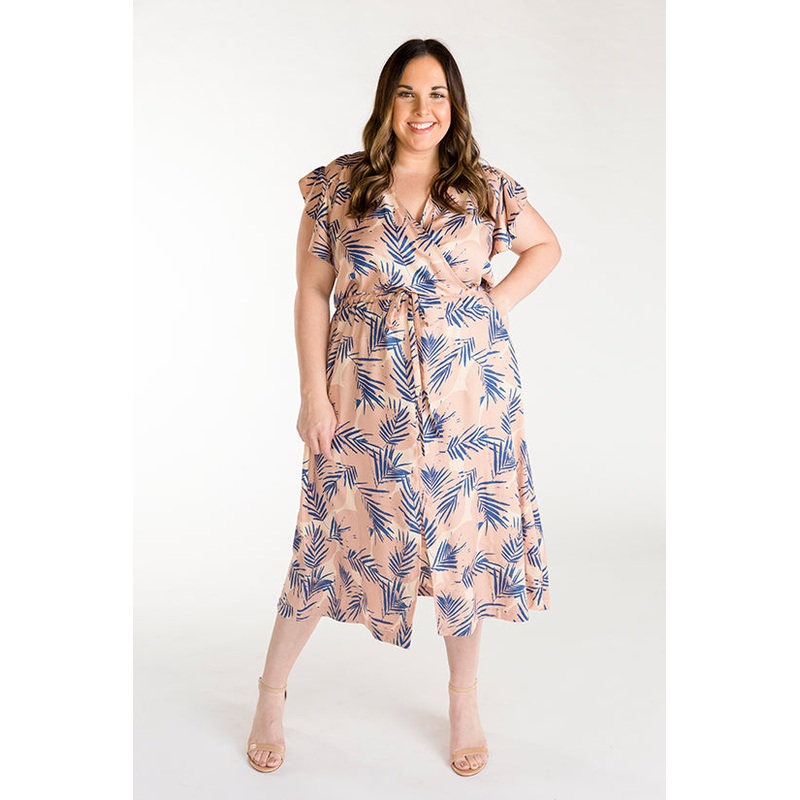Chalk and Notch – Orchid Midi Dress