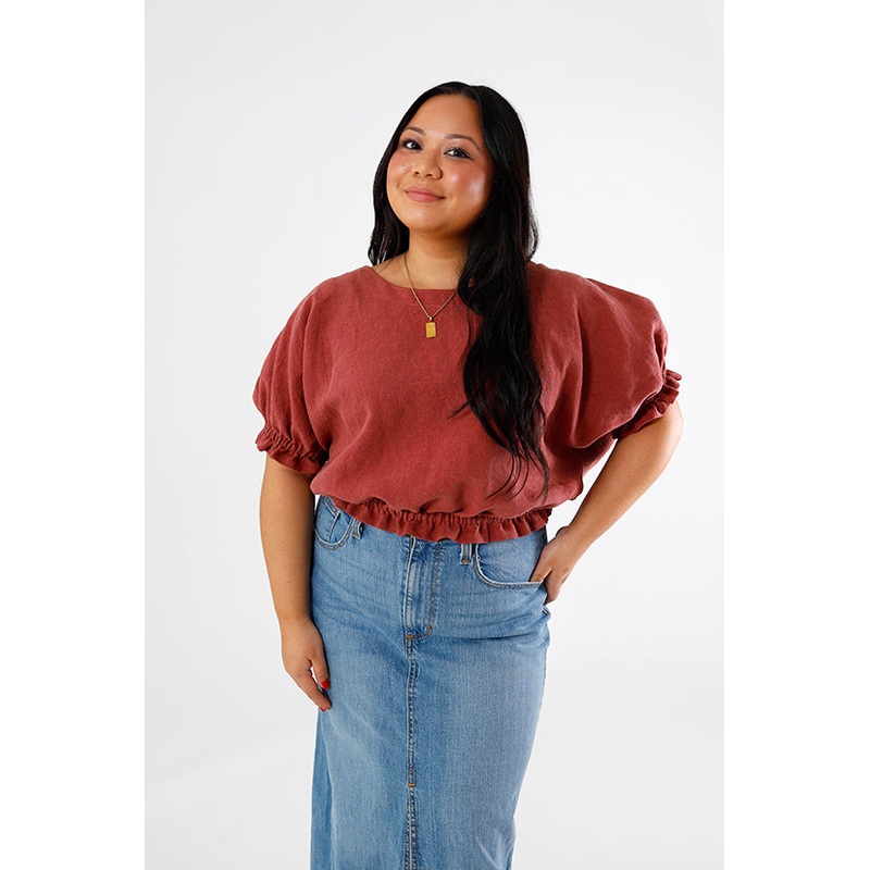 Chalk and Notch – Aria Top