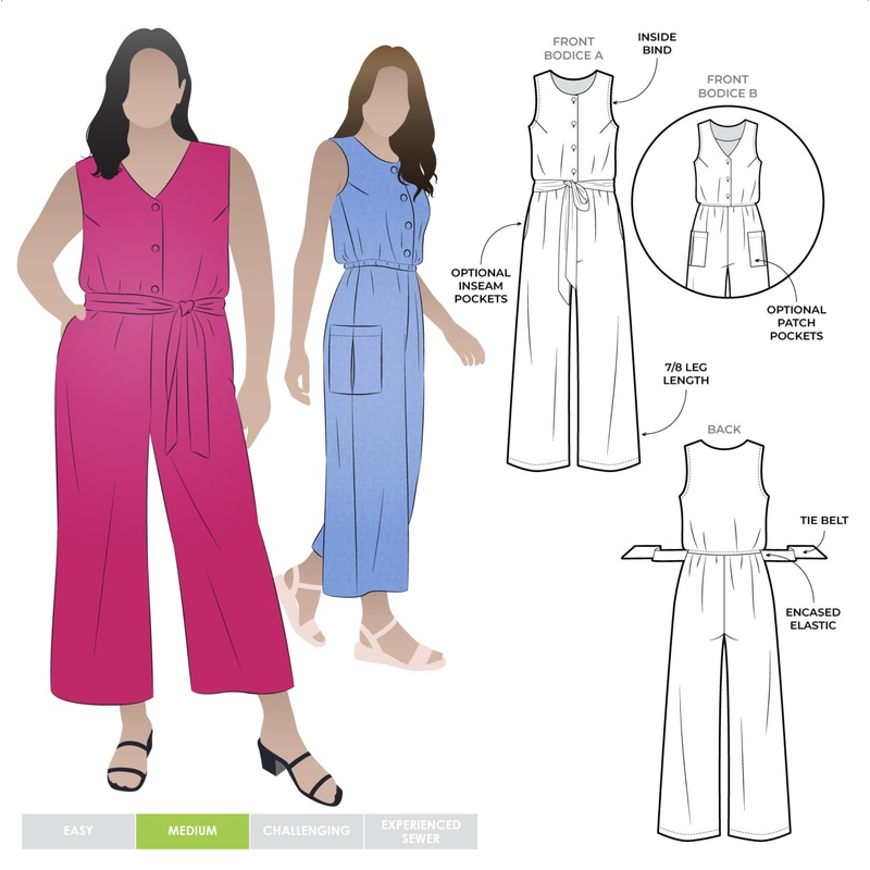 Style Arc – Birdie Jumpsuit – Size 4-16