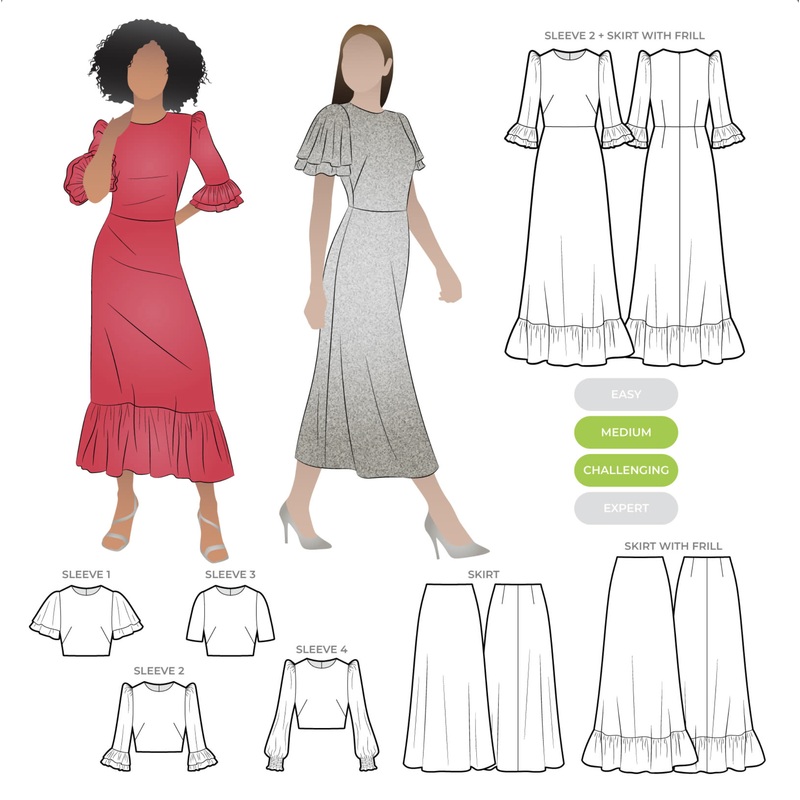 Style Arc – Queenie Woven Pack – Size 18-30