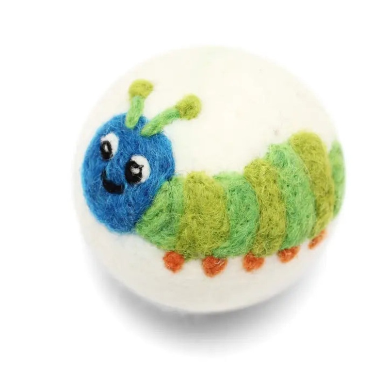 Wool Dryer Ball – Caterpillar