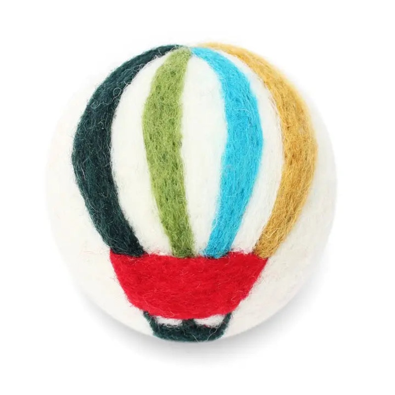 Wool Dryer Ball – Hot Air Balloon