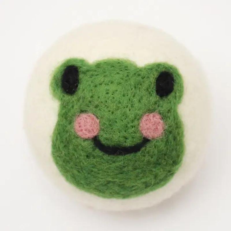 Wool Dryer Ball – Frog