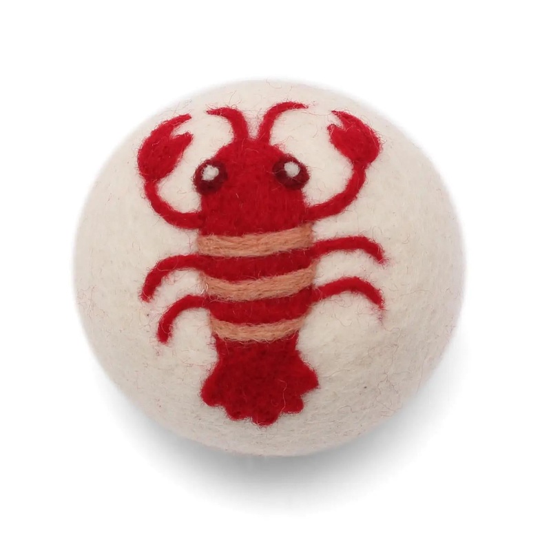 Wool Dryer Ball – Lobster