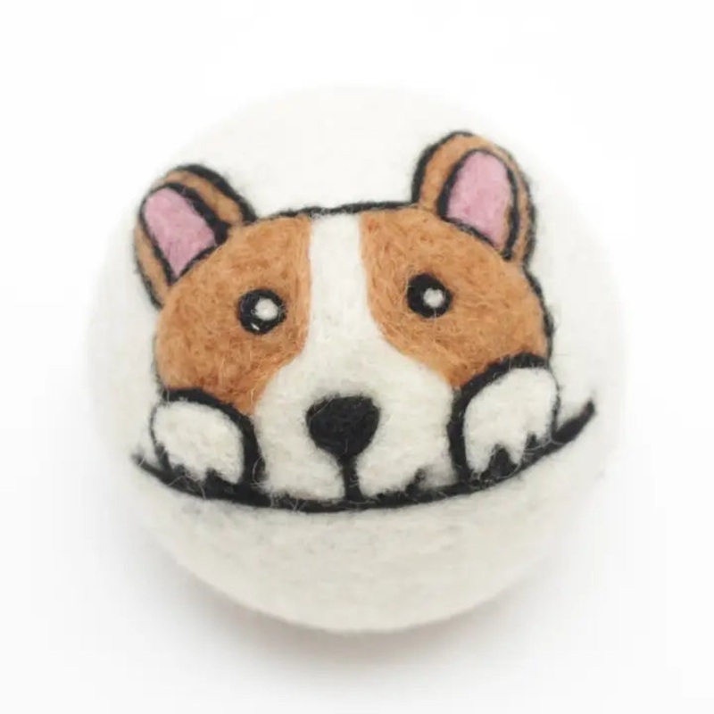 Wool Dryer Ball – Corgi