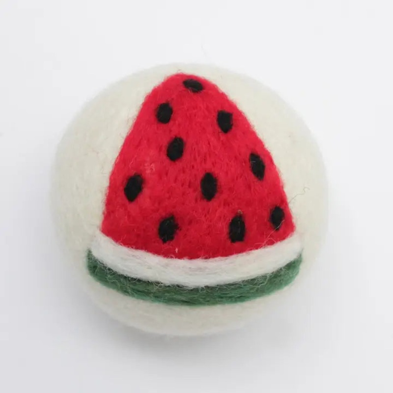 Wool Dryer Ball – Watermelon