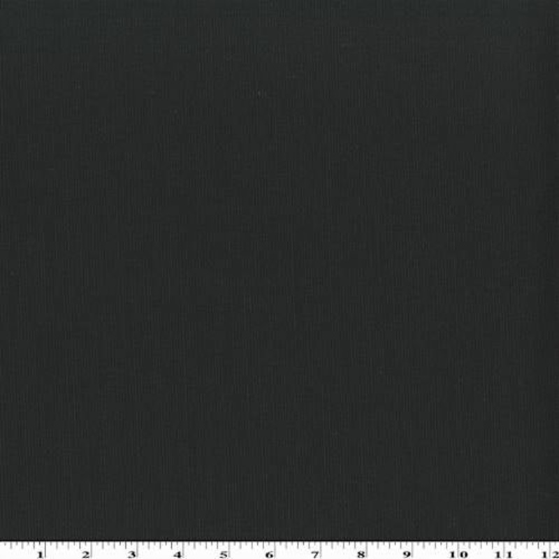 1 5/8 YD PC-Black/Gray Wool Blend Pinstripe Suiting Fabric