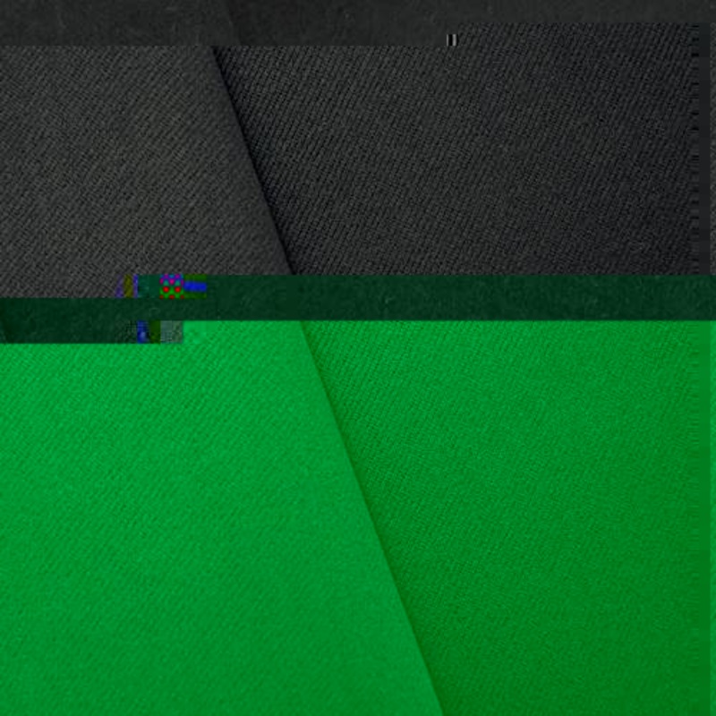 1 1/4 YD PC-Pitch Black Semi-Opaque Brushed Wool Blend Twill Jacketing Fabric