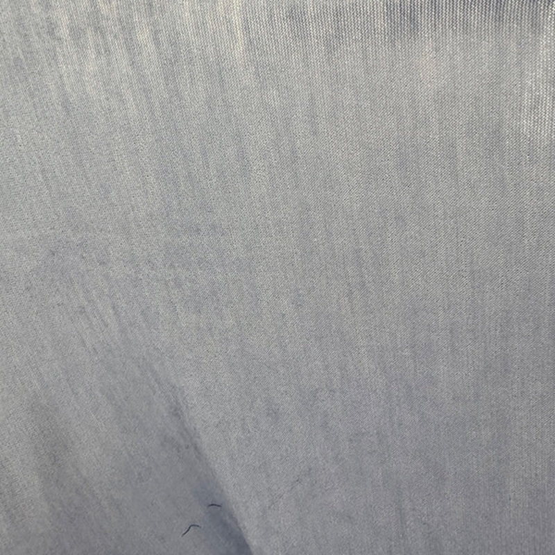 1 1/8 YD PC-Pale Baby Blue Wool Blend Jersey Knit Fabric