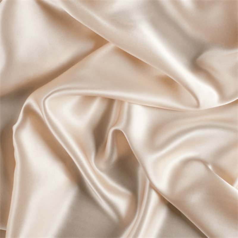 1 YD PC-Runway Silks Cream Silk Charmeuse Fabric – Reorderable