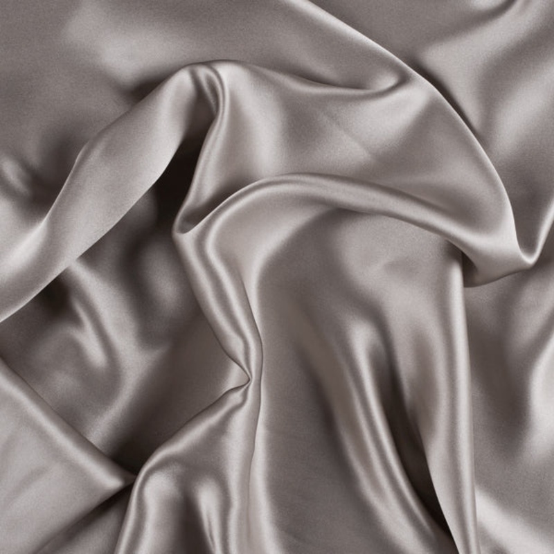 1 YD PC-Runway Silks Light Taupe Stretch Silk Charmeuse Fabric – Reorderable