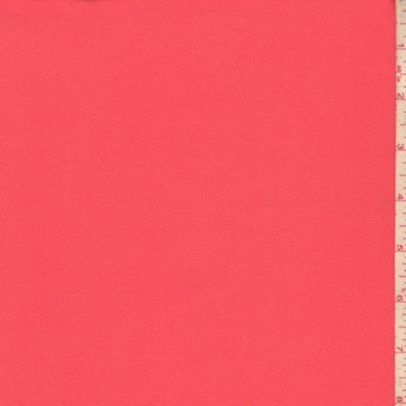 Apple Red Cotton Twill Fabric