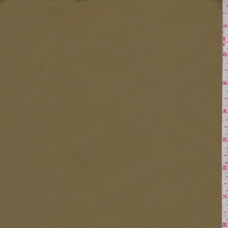 Avocado Green Faux Leather Fabric