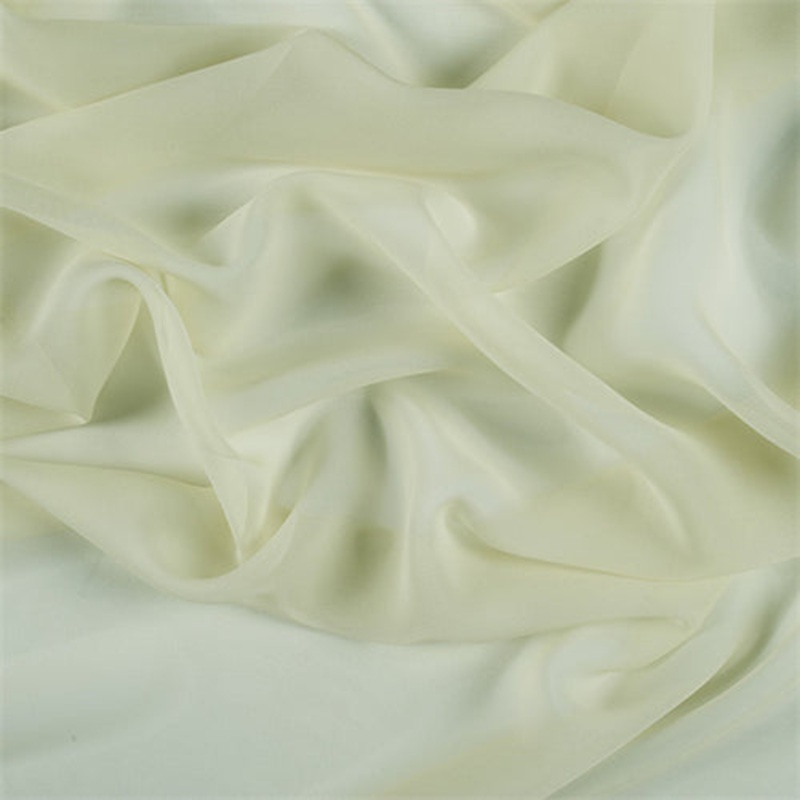 Runway Silks Pale Green Silk Chiffon Fabric – Reorderable