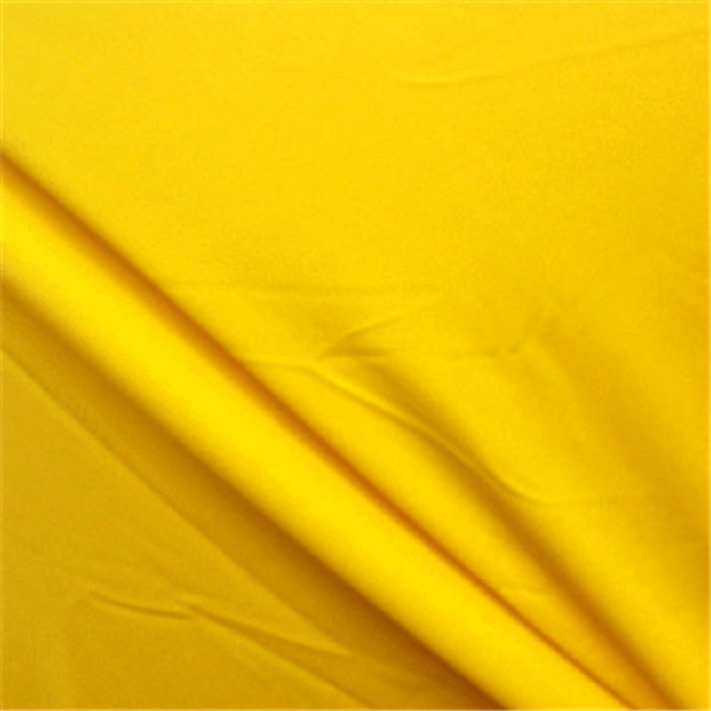 Yellow Matte Tricot Bolt Fabric