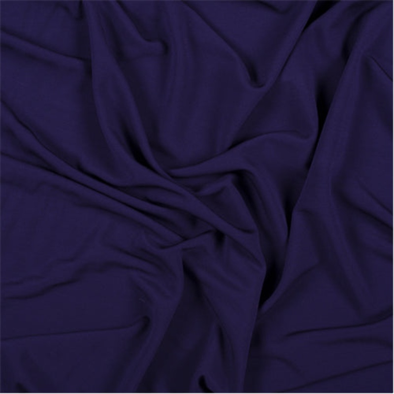 Runway Silks Purple Matte Jersey Fabric – Reorderable