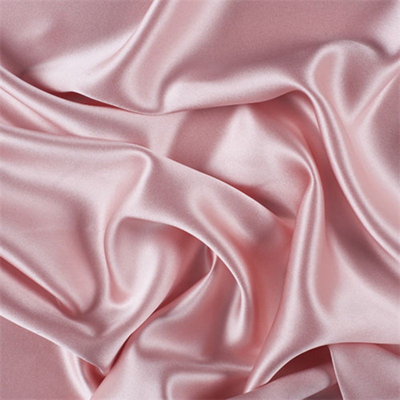 Runway Silks Blush Pink Silk Crepe Back Satin Fabric – Reorderable