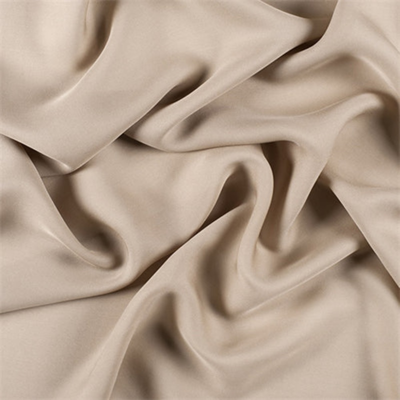 Runway Silks Bronze Silk Double Georgette Fabric – Reorderable