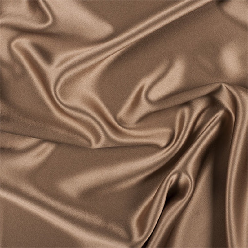 Runway Silks Brown Silk Crepe Back Satin Fabric – Reorderable