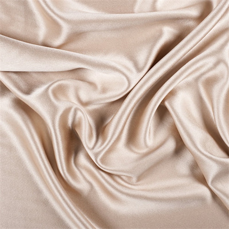 Runway Silks Camel Silk Crepe Back Satin Fabric – Reorderable