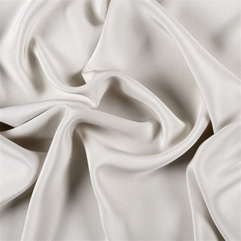 Runway Silks Pale Sage 4 Ply Silk Crepe Fabric – Reorderable