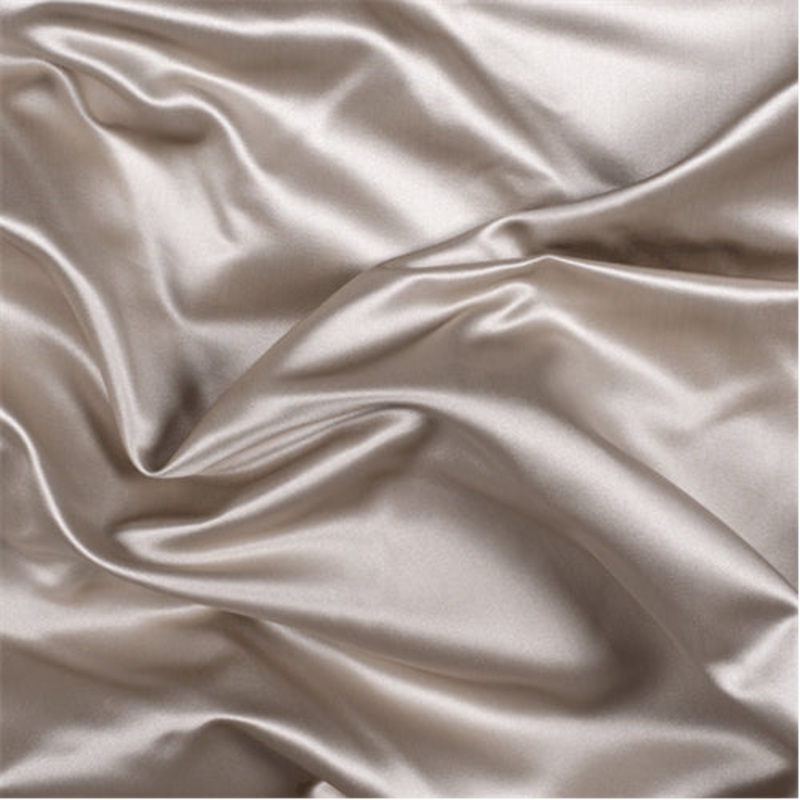 Runway Silks Pale Taupe Silk Duchess Satin Fabric – Reorderable