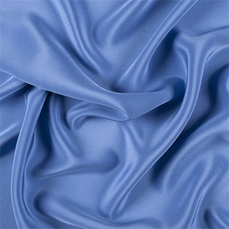 Runway Silks Periwinkle 4 Ply Silk Crepe Fabric – Reorderable