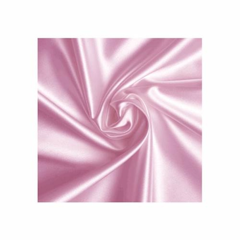 Runway Silks Pink Stretch Satin Fabric – Reorderable