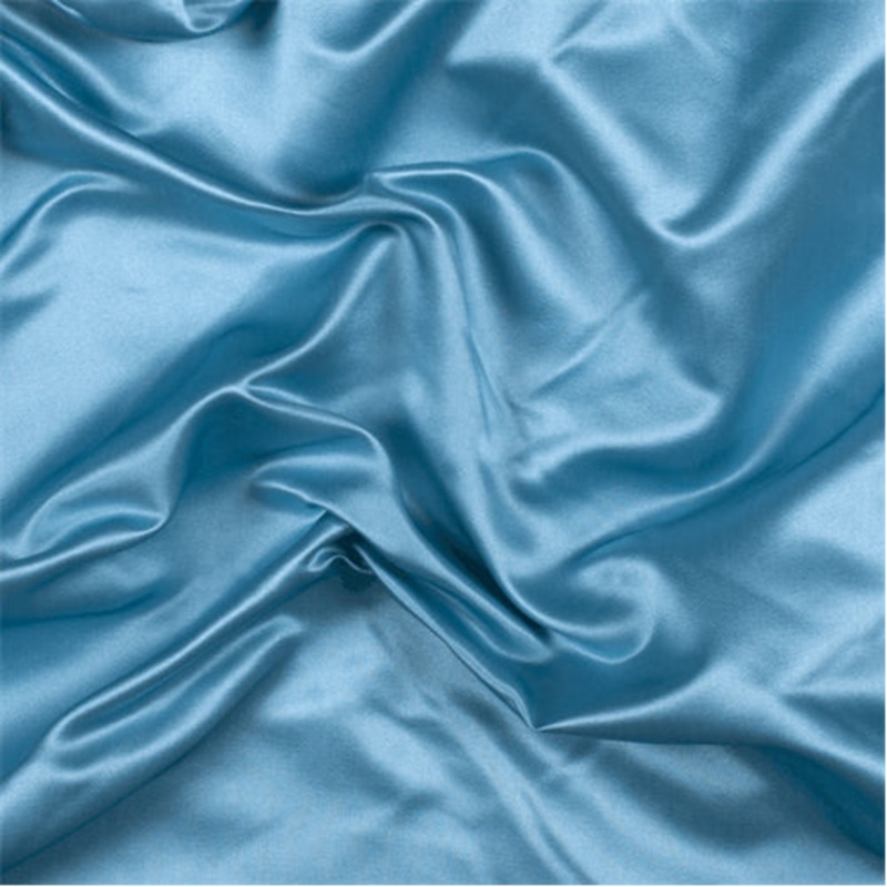 Runway Silks Turquoise Silk Duchess Satin Fabric – Reorderable