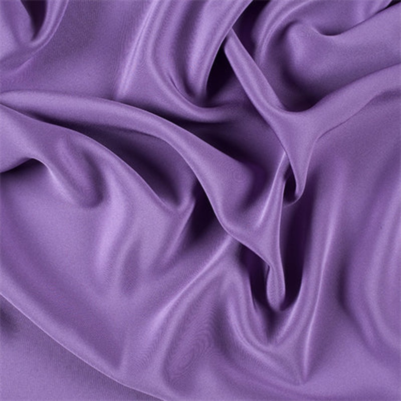 Runway Silks Violet 4 Ply Silk Crepe Fabric – Reorderable
