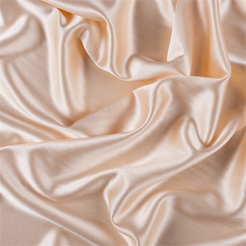 Runway Silks Champagne Silk Crepe Back Satin Fabric – Reorderable