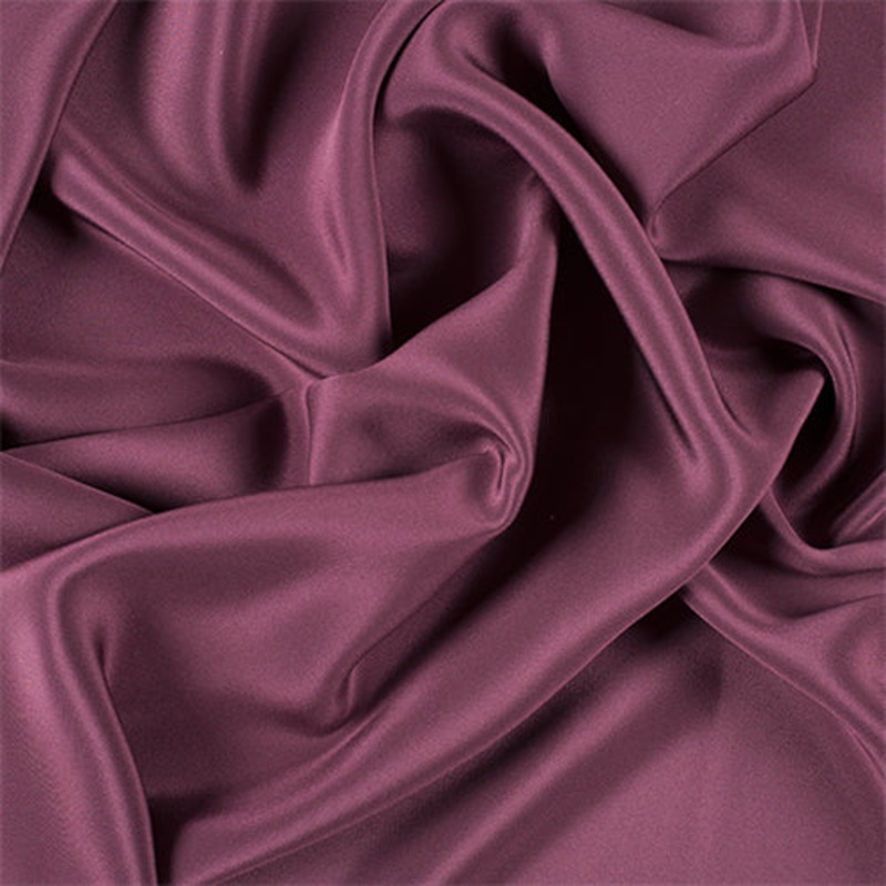 Runway Silks Wine 4 Ply Silk Crepe Fabric – Reorderable