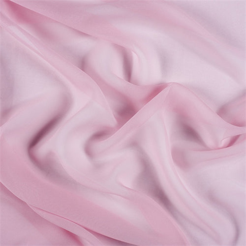 Runway Silks Bubble Gum Wide Silk Chiffon Fabric – Reorderable