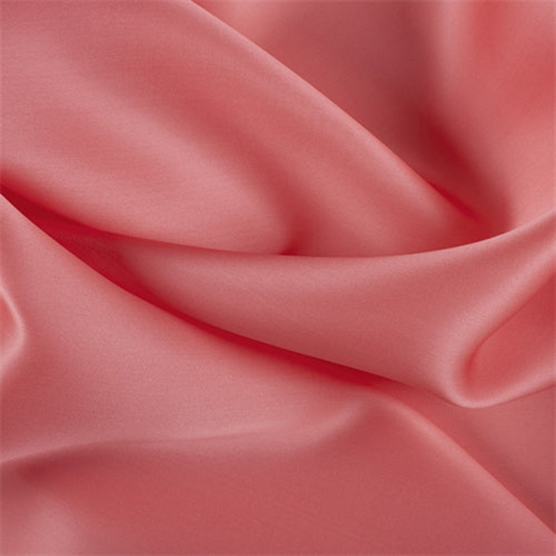 Runway Silks Coral Orange Silk Satin Organza Fabric – Reorderable