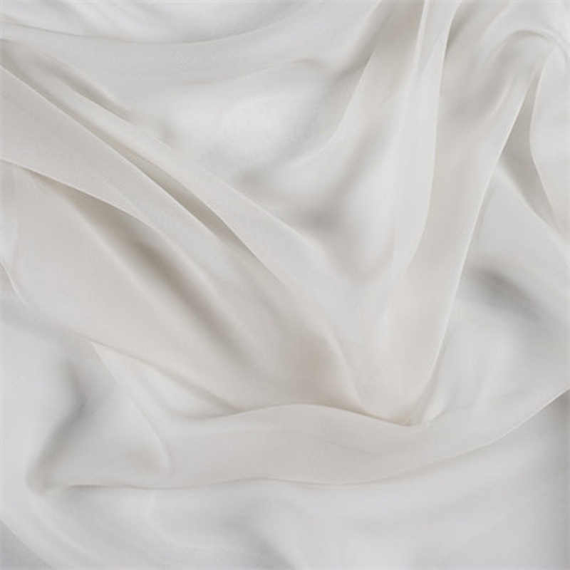 Runway Silks Pale Sage Wide Silk Chiffon Fabric – Reorderable