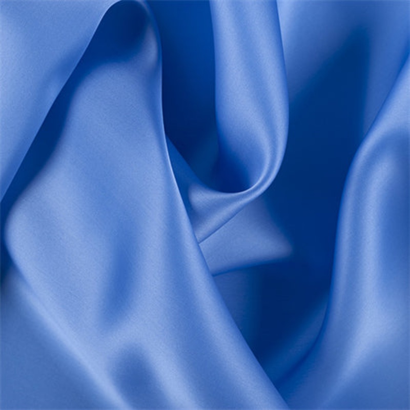 Runway Silks Periwinkle Silk Satin Organza Fabric – Reorderable