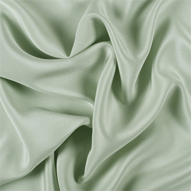 Runway Silks Sage 4 Ply Silk Crepe Fabric – Reorderable