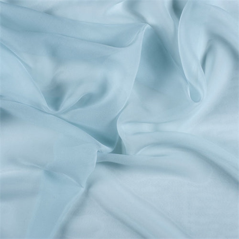 Runway Silks Seafoam Wide Silk Chiffon Fabric – Reorderable