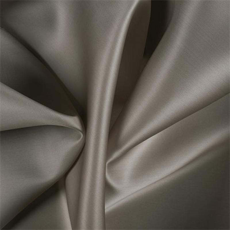 Runway Silks Taupe Silk Satin Organza Fabric – Reorderable