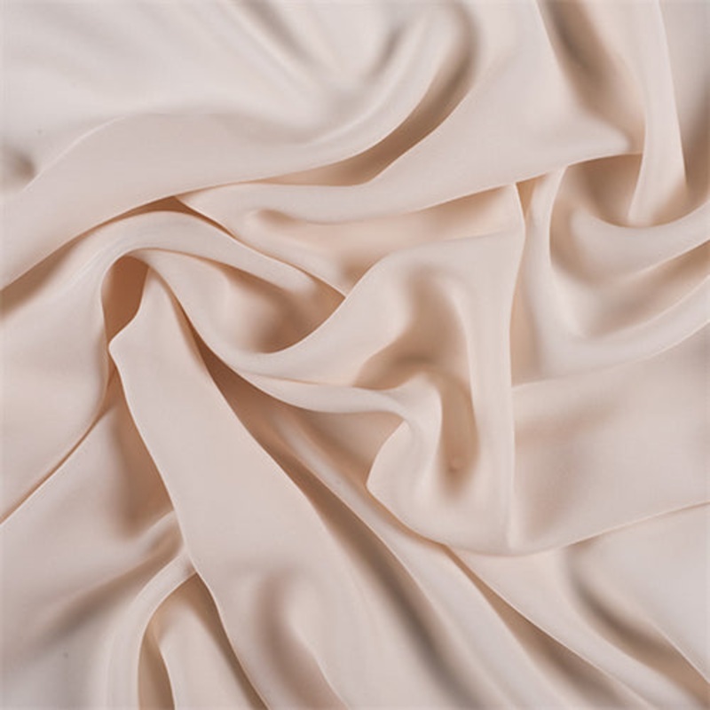 Runway Silks Vanilla Silk Double Georgette Fabric – Reorderable