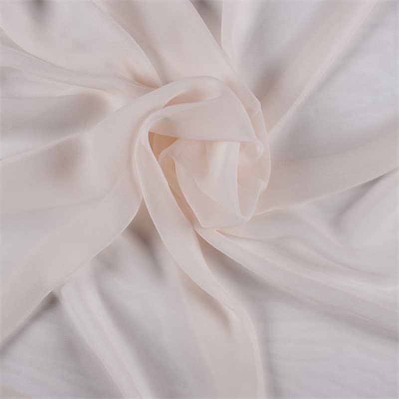 Runway Silks Vanilla Wide Silk Chiffon Fabric – Reorderable