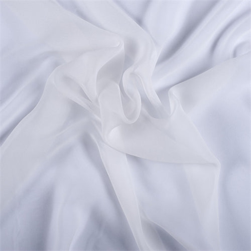 Runway Silks White Silk Chiffon Fabric – Reorderable