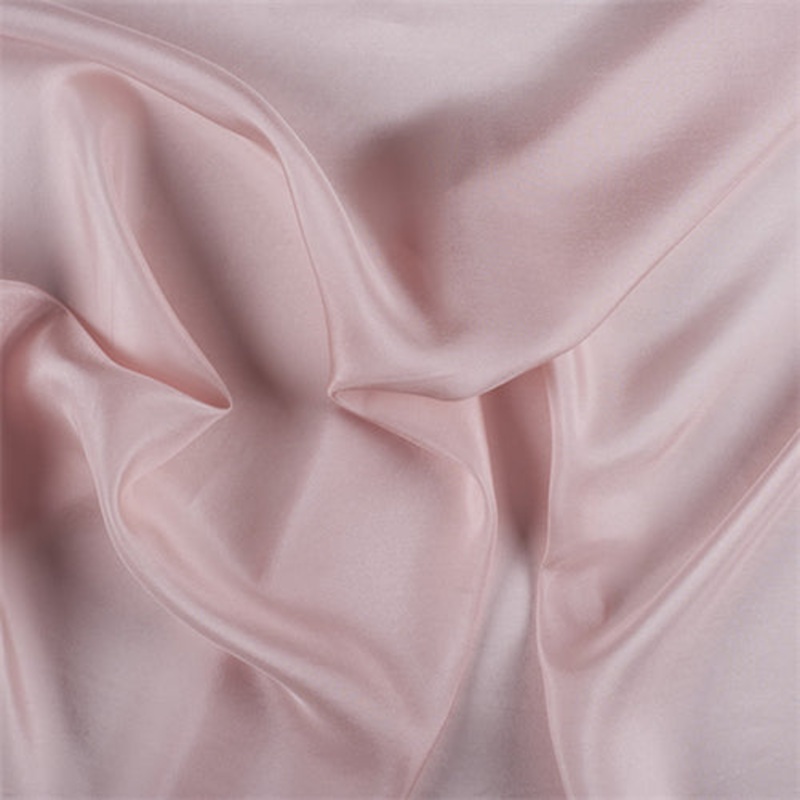 Runway Silks Blush Pink Silk Habotai Fabric – Reorderable