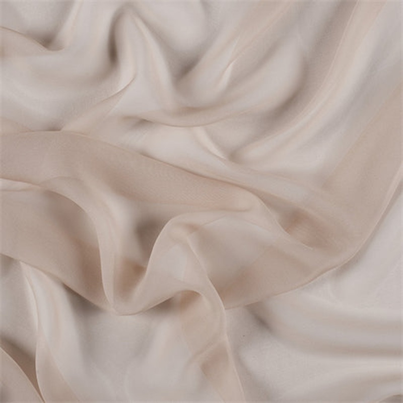 Runway Silks Camel Silk Chiffon Fabric – Reorderable